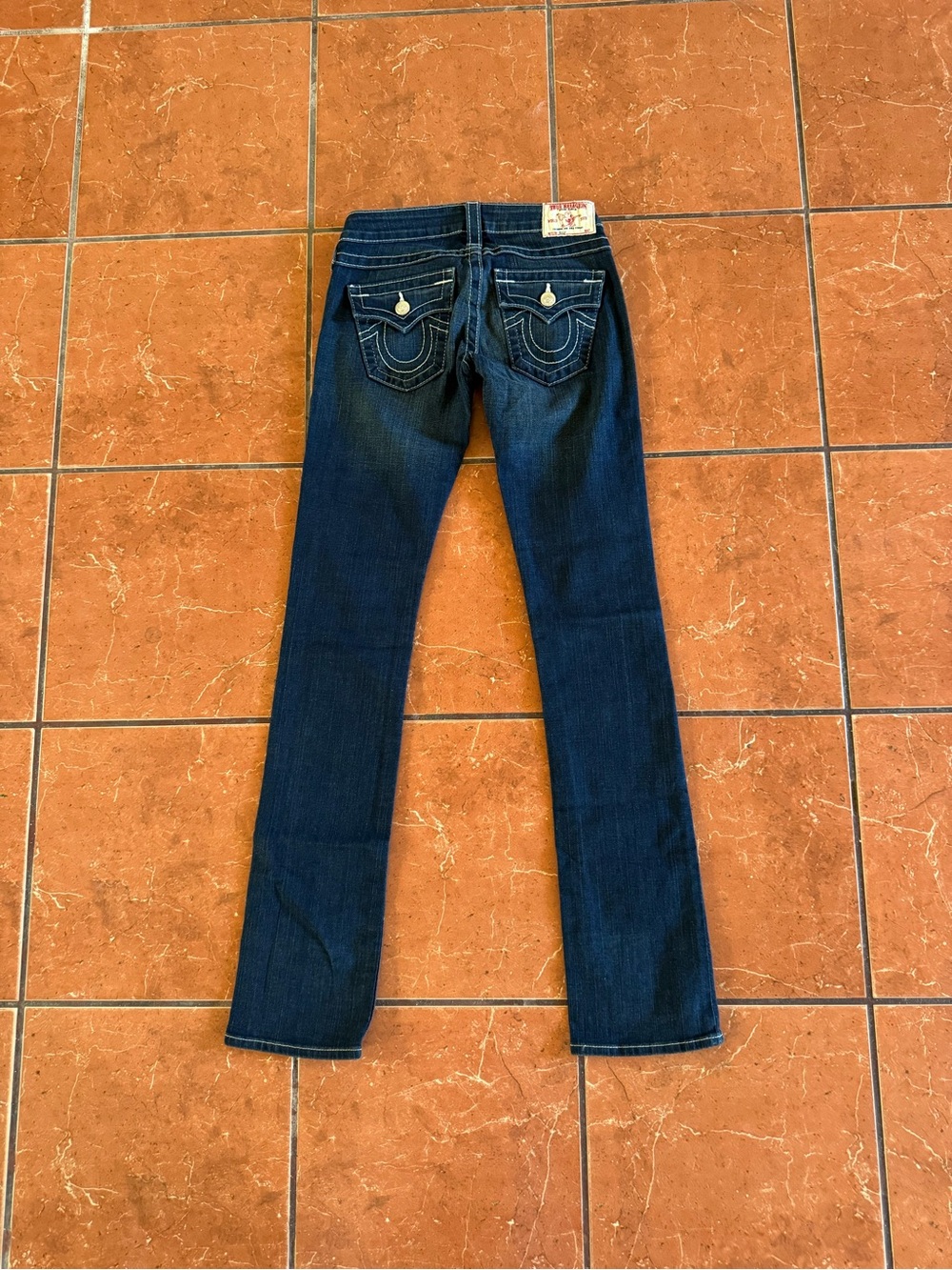 Vintage True Religion World Tour Billy Jeans Y2K Made in USA Size 25